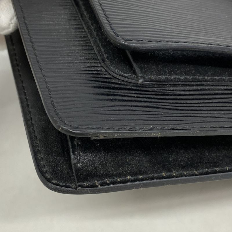 Louis Vuitton Handbag Epi Monceau 28 M52122 Noir Black Women's