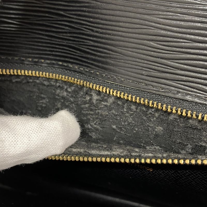 Louis Vuitton Handbag Epi Monceau 28 M52122 Noir Black Women's