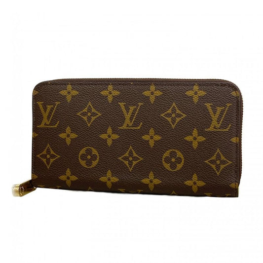 Louis Vuitton Long Wallet Monogram Zippy Wallet M25914 Brown Cles Monogram