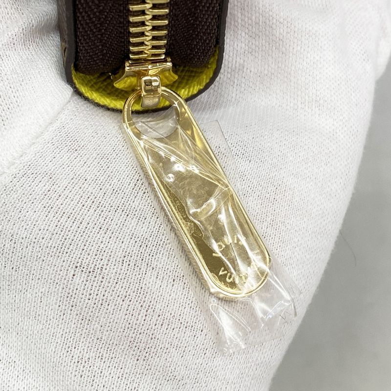 Louis Vuitton Long Wallet Monogram Zippy Wallet M25914 Brown Cles Monogram