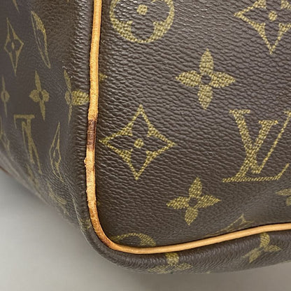 Louis Vuitton Boston Bag Monogram Keepall Bandouliere 60 M41412 Brown Men Women