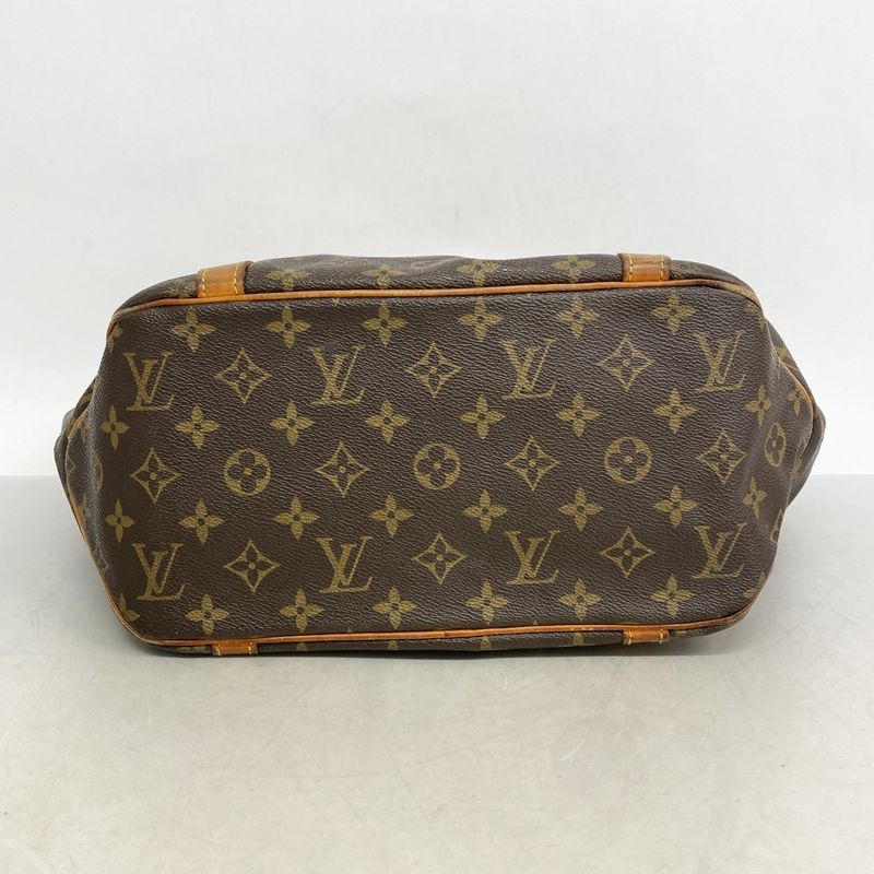 Louis Vuitton Tote Bag Monogram Sac Shopping M51109 Brown Ladies