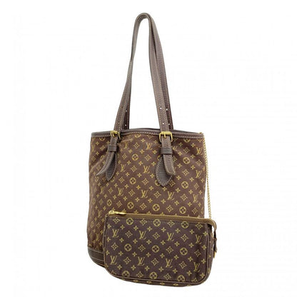 Louis Vuitton Tote Bag Monogram ・mini Lin Bucket PM M95226 Ebene Ladies