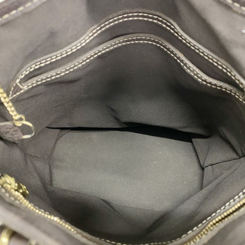 Louis Vuitton Tote Bag Monogram ・mini Lin Bucket PM M95226 Ebene Ladies