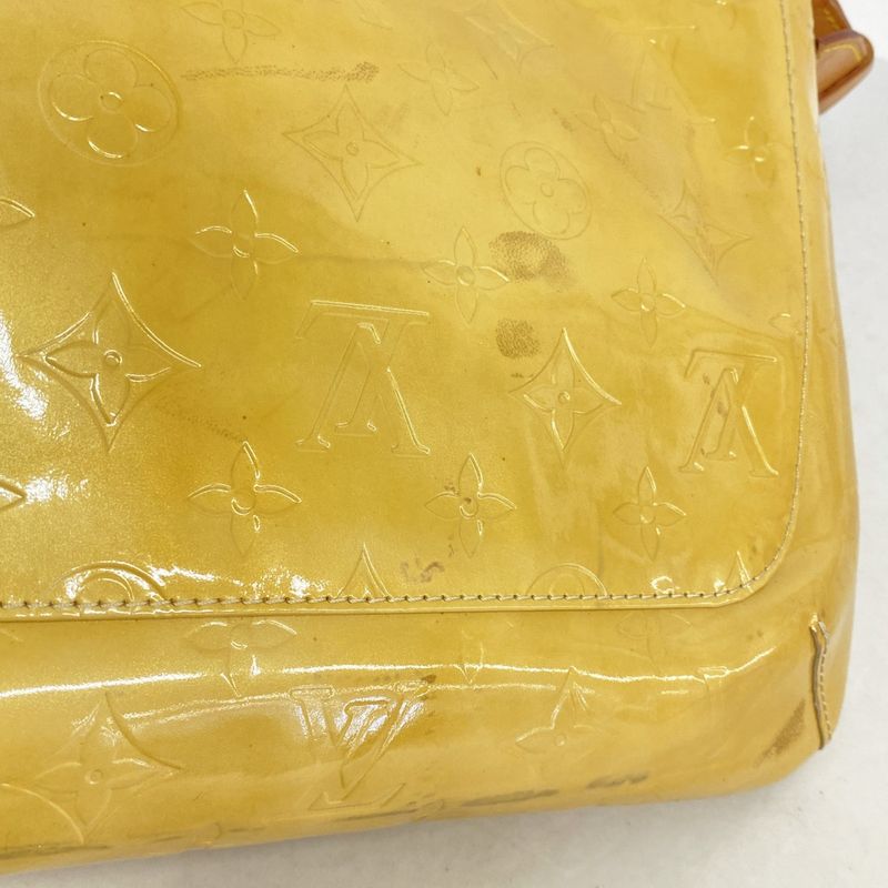 Louis Vuitton Shoulder Bag Vernis Thompson Street M91008 Beige Ladies