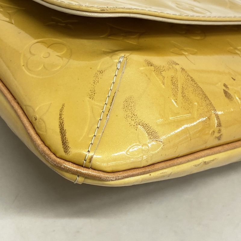 Louis Vuitton Shoulder Bag Vernis Thompson Street M91008 Beige Ladies