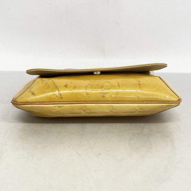 Louis Vuitton Shoulder Bag Vernis Thompson Street M91008 Beige Ladies