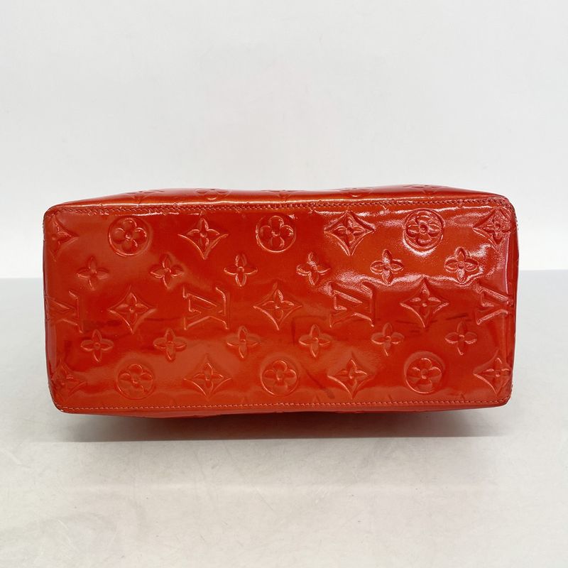 Louis Vuitton Tote Bag Vernis Lead MM M91086 Rouge Ladies