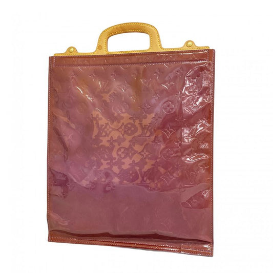 Louis Vuitton Handbag Vernis Stanton M91079 Violet Ladies