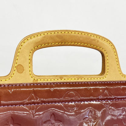 Louis Vuitton Handbag Vernis Stanton M91079 Violet Ladies