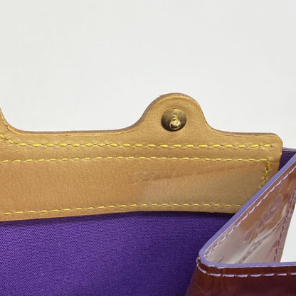 Louis Vuitton Handbag Vernis Stanton M91079 Violet Ladies