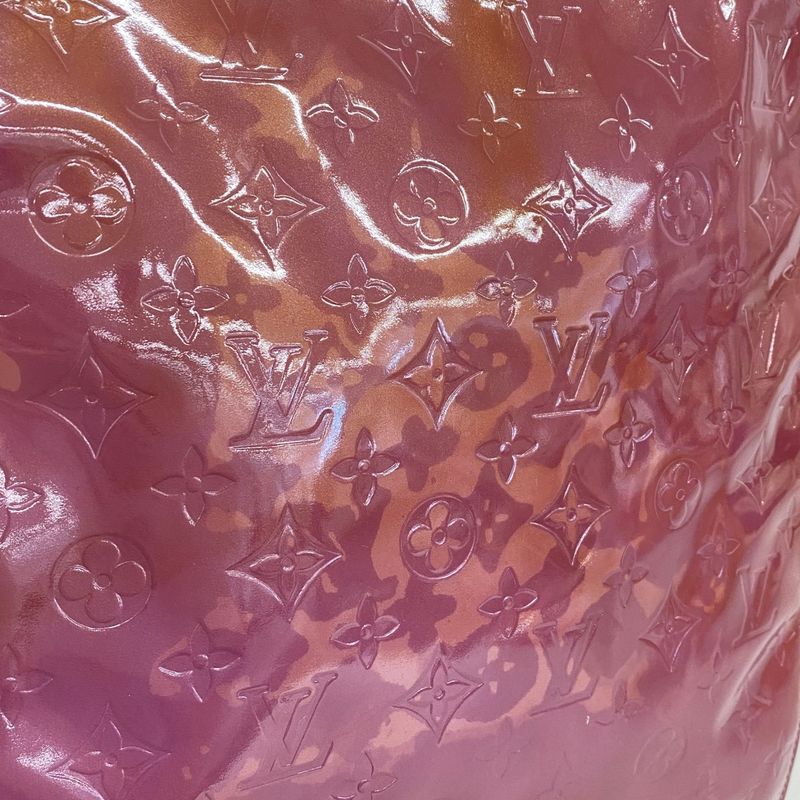 Louis Vuitton Handbag Vernis Stanton M91079 Violet Ladies