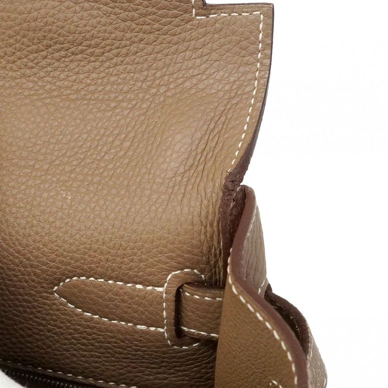 Hermes Handbag Kelly 35 Togo Etoupe Silver Hardware □P Stamp 2way Bag Ladies