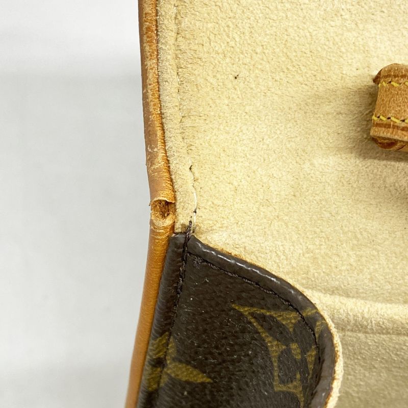 Louis Vuitton Shoulder Bag Monogram Pochette Twin GM M51852 Brown Ladies