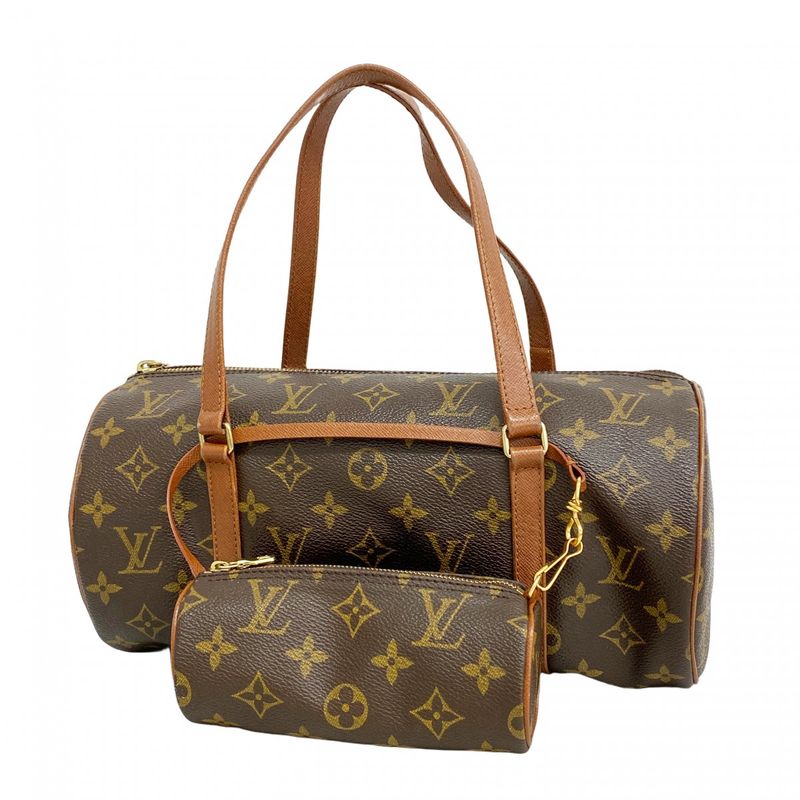 Louis Vuitton Handbag Monogram Papillon 30 M51385 Brown Ladies