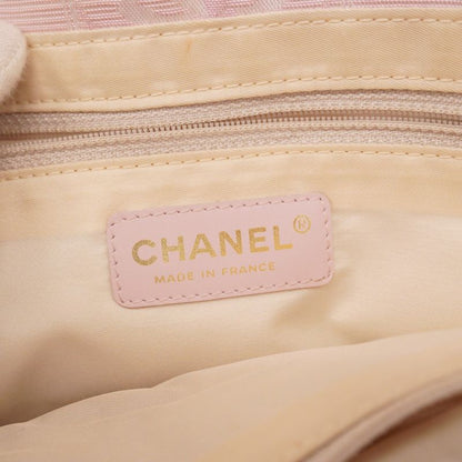 Chanel Tote Bag New Travel Nylon Pink Gold Hardware Women's