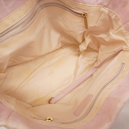 Chanel Tote Bag New Travel Nylon Pink Gold Hardware Women's