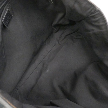 Gucci Tote Bag GG Canvas Abby 141472 Canvas Black Gold Hardware Women's