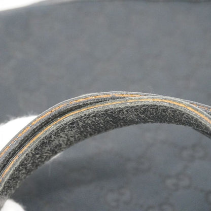 Gucci Tote Bag GG Canvas Abby 141472 Canvas Black Gold Hardware Women's