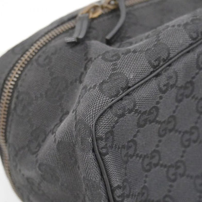 Gucci Pouch GG Canvas 106646 Canvas Black Gold Hardware Women's