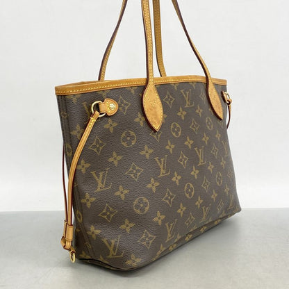 Louis Vuitton Tote Bag Monogram Neverfull PM M40155 Brown Ladies