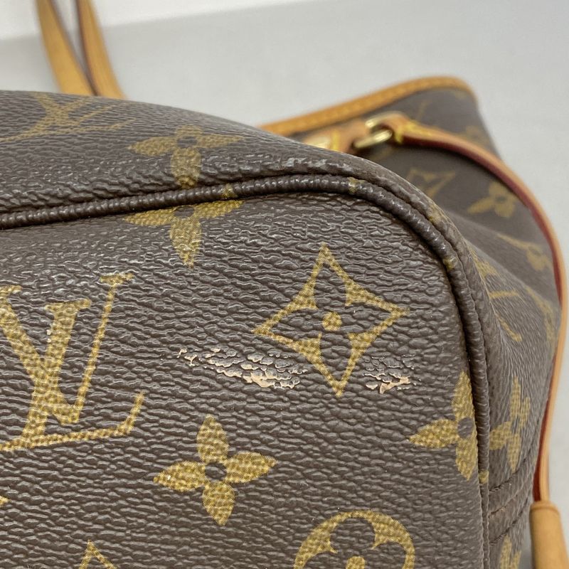 Louis Vuitton Tote Bag Monogram Neverfull PM M40155 Brown Ladies