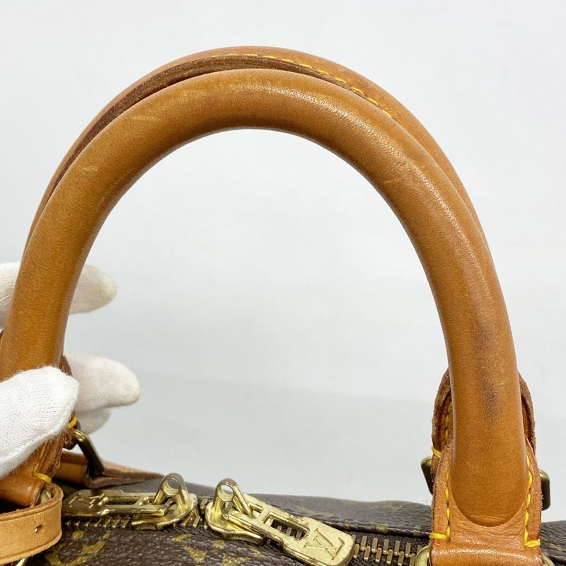 Louis Vuitton Boston Bag Monogram Keepall Bandoliere 55 M41414 Brown Men Women