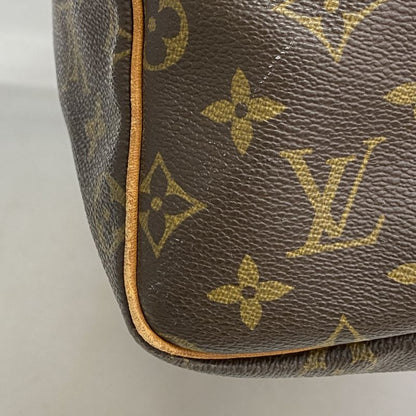 Louis Vuitton Boston Bag Monogram Keepall Bandoliere 55 M41414 Brown Men Women