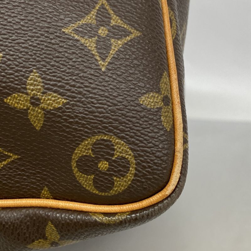 Louis Vuitton Boston Bag Monogram Keepall Bandoliere 45 M41418 Brown Men Women