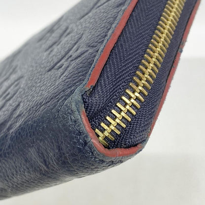 Louis Vuitton Long Wallet Monogram / Empreinte Zippy Wallet M62121 Marine Rouge