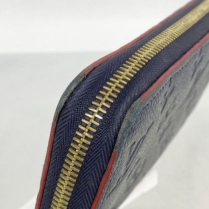 Louis Vuitton Long Wallet Monogram / Empreinte Zippy Wallet M62121 Marine Rouge