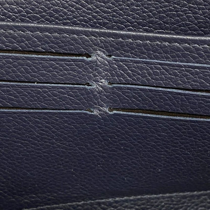 Louis Vuitton Long Wallet Monogram / Empreinte Zippy Wallet M62121 Marine Rouge