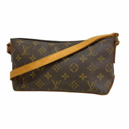 Louis Vuitton Shoulder Bag Monogram Trotter M51240 Brown Ladies