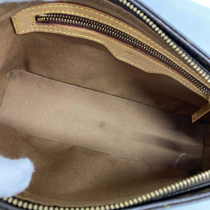 Louis Vuitton Shoulder Bag Monogram Trotter M51240 Brown Ladies