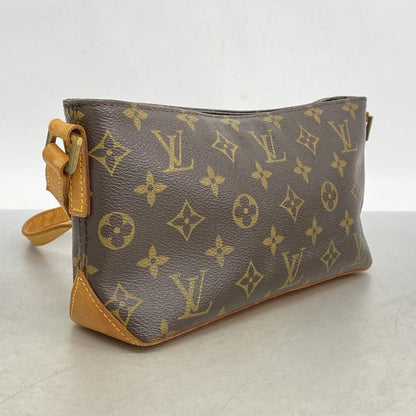 Louis Vuitton Shoulder Bag Monogram Trotter M51240 Brown Ladies