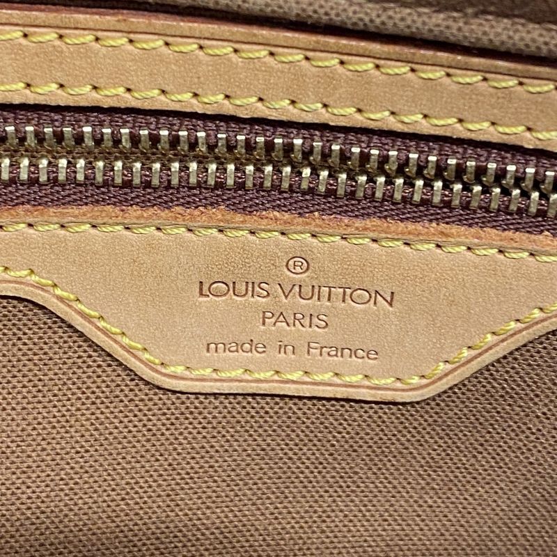 Louis Vuitton Shoulder Bag Monogram Trotter M51240 Brown Ladies