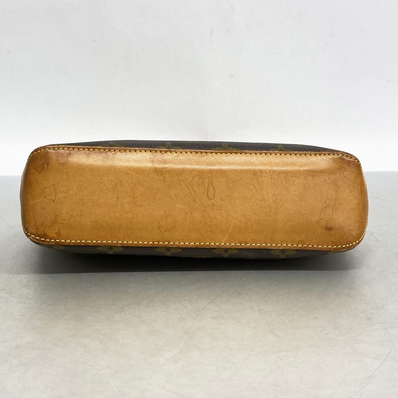 Louis Vuitton Shoulder Bag Monogram Trotter M51240 Brown Ladies