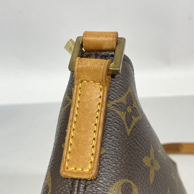 Louis Vuitton Shoulder Bag Monogram Trotter M51240 Brown Ladies