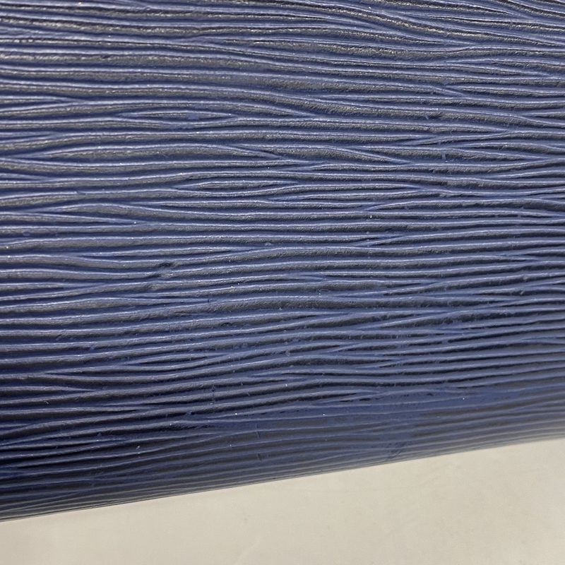 Louis Vuitton Long Wallet Epi Zippy Wallet M61873 Andigo Blue Men's Women's