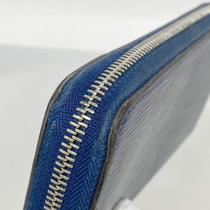 Louis Vuitton Long Wallet Epi Zippy Wallet M61873 Andigo Blue Men's Women's