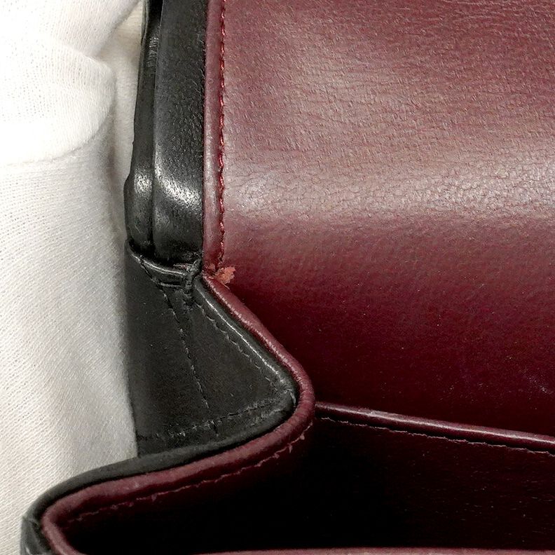 Chanel Shoulder Bag Big Matelasse Lambskin Black Silver Hardware Women's