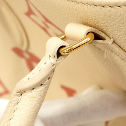 Louis Vuitton Tote Bag Monogram Empreinte Bicolor On The Go MM M21575 Cles Rose