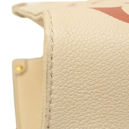 Louis Vuitton Tote Bag Monogram Empreinte Bicolor On The Go MM M21575 Cles Rose