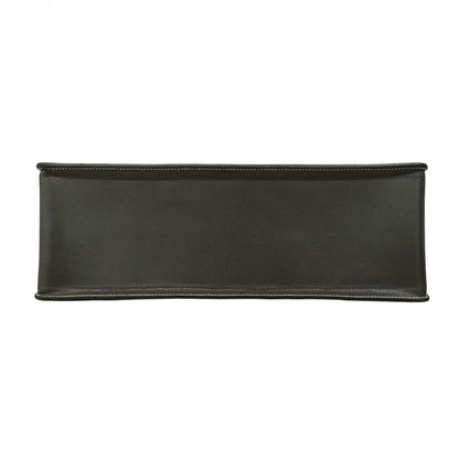 Hermes Tote Bag White Bath Courchevel Gray Gold Hardware □F Engraved Men Women