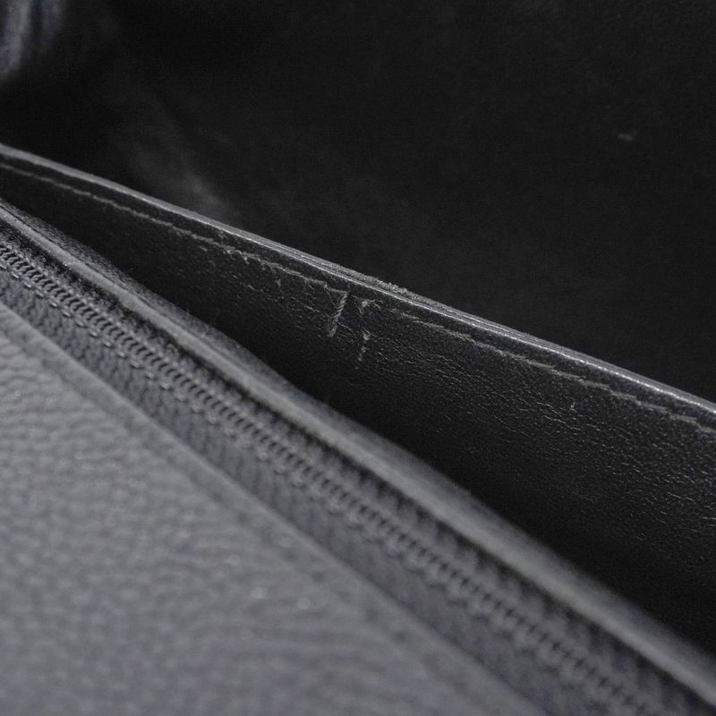 Chanel Handbag Matelasse Caviar Skin Black Gold Hardware Women's