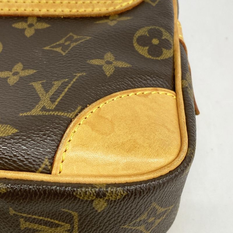 Louis Vuitton Clutch Bag Monogram Marly Dragonne GM M51825 Brown Men's