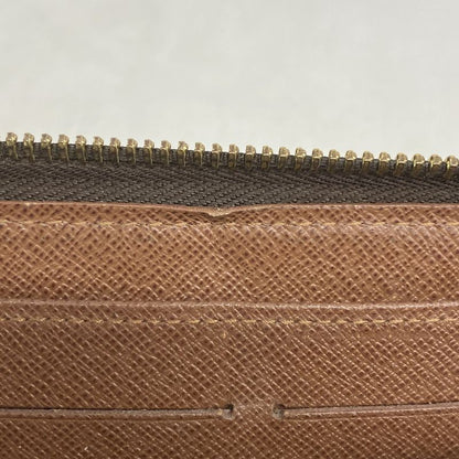 Louis Vuitton Long Wallet Monogram Zippy Wallet M60017 Brown Men's Women's