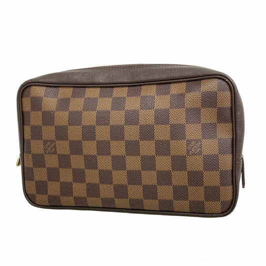 Louis Vuitton Pouch Damier Trousse Toilette N47623 Ebene Ladies