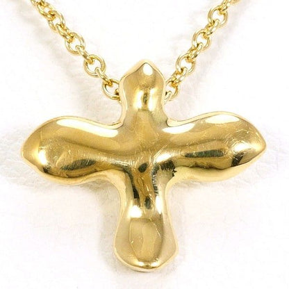 Tiffany & Co Bird Cross 18K YG Necklace Total Weight Approx 2.6g Approx 40cm