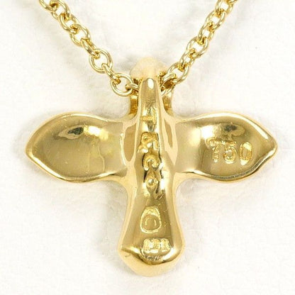 Tiffany & Co Bird Cross 18K YG Necklace Total Weight Approx 2.6g Approx 40cm